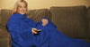 Image of SNUGGIE بطانية من الصوف الناعم مع أكمام وجيوب